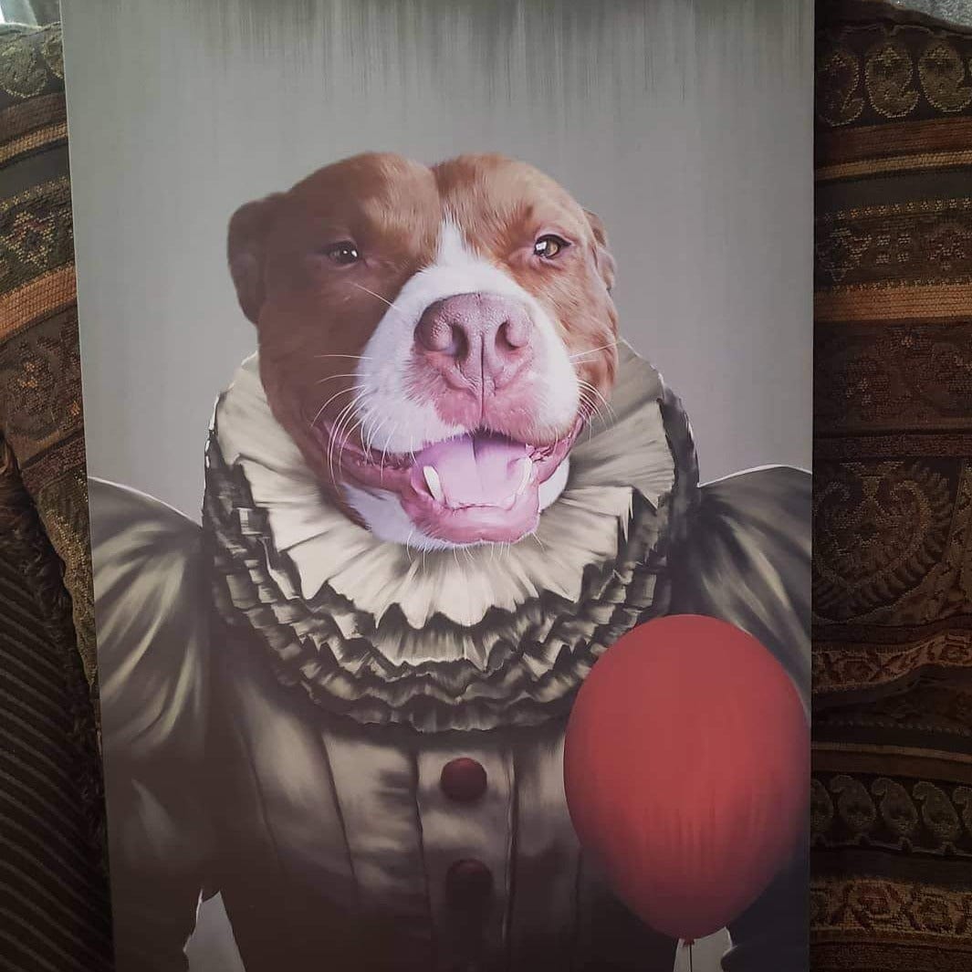 The Pennywise - Custom Pet Canvas