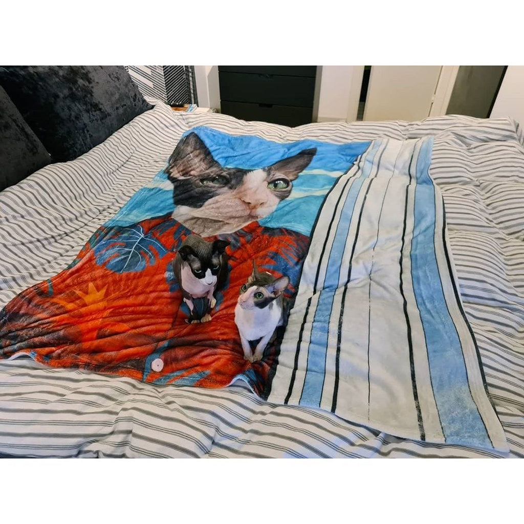 The Surfer - Custom Pet Blanket