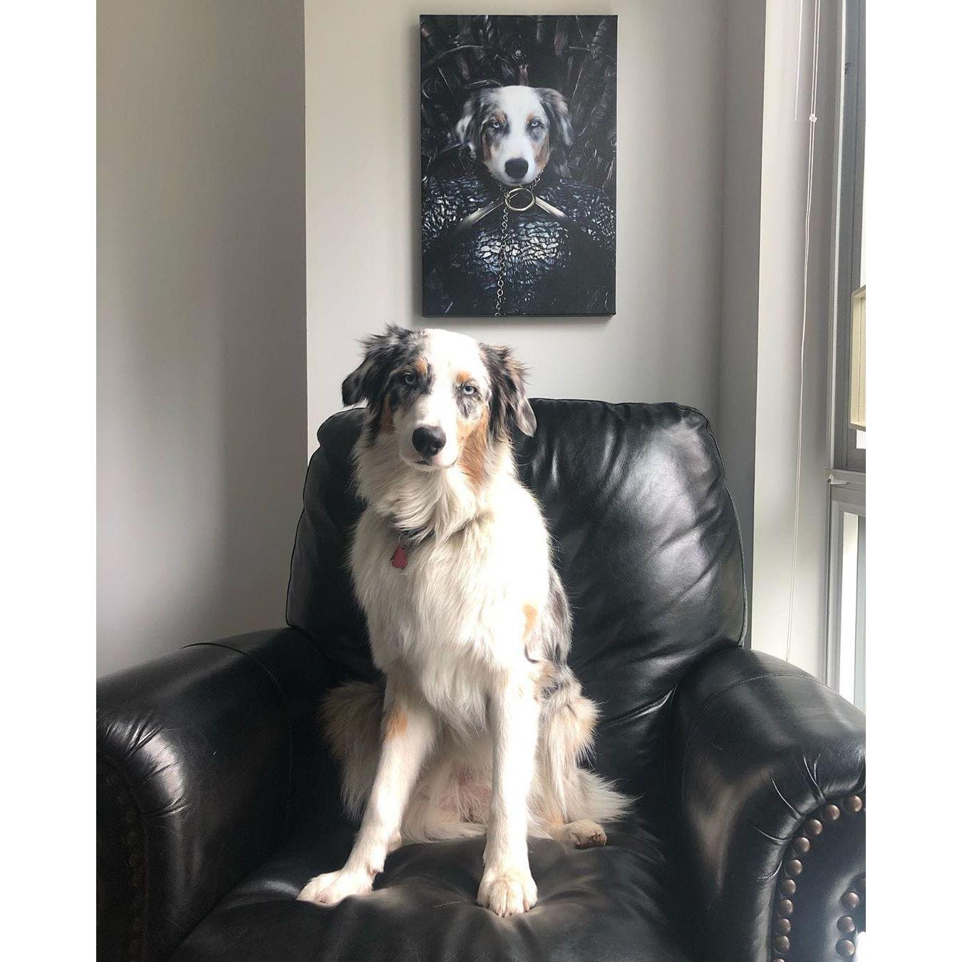 The Lady of the North - Custom Pet Canvas