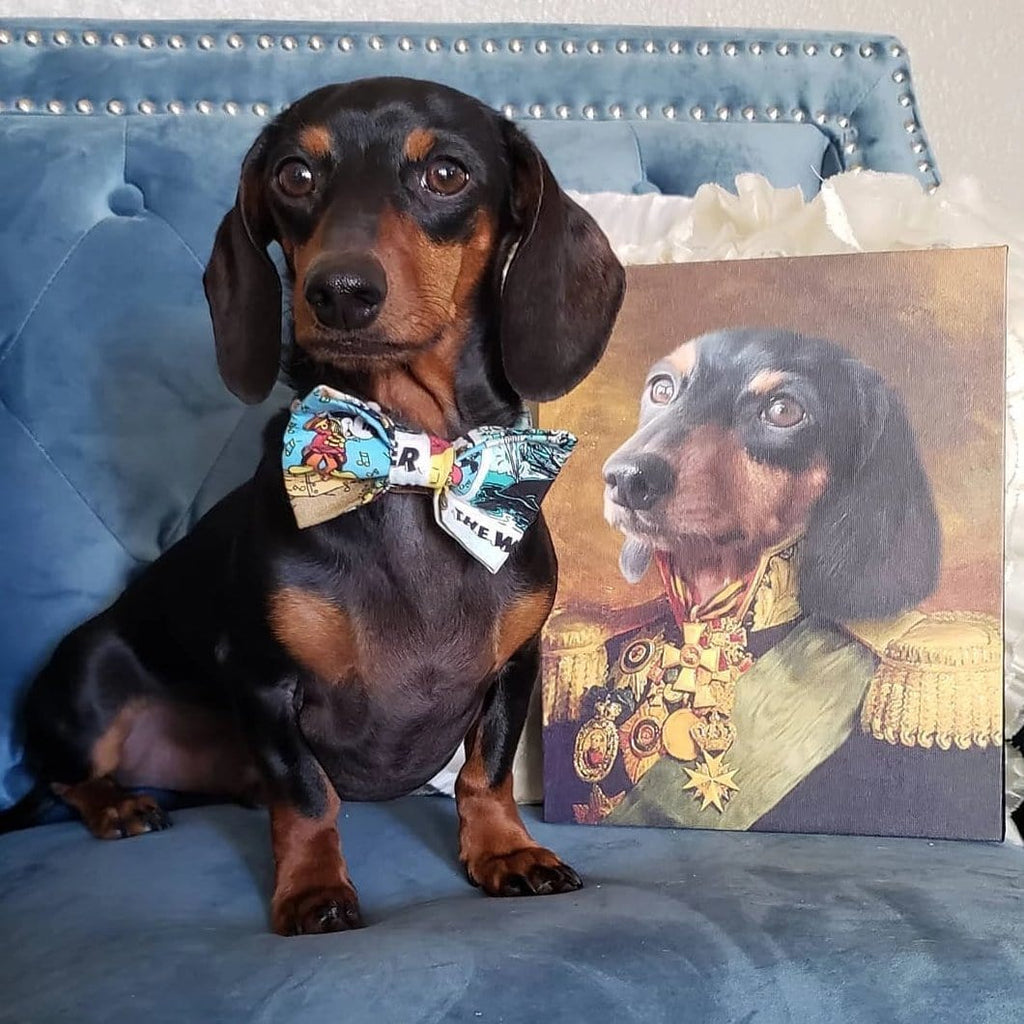 The Colonel - Custom Pet Canvas