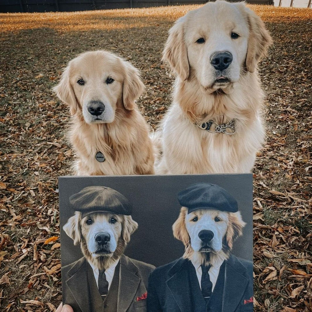 The Gangster Brothers - Custom Pet Canvas