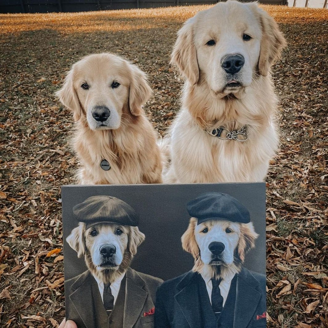 The Gangster Brothers - Custom Pet Canvas