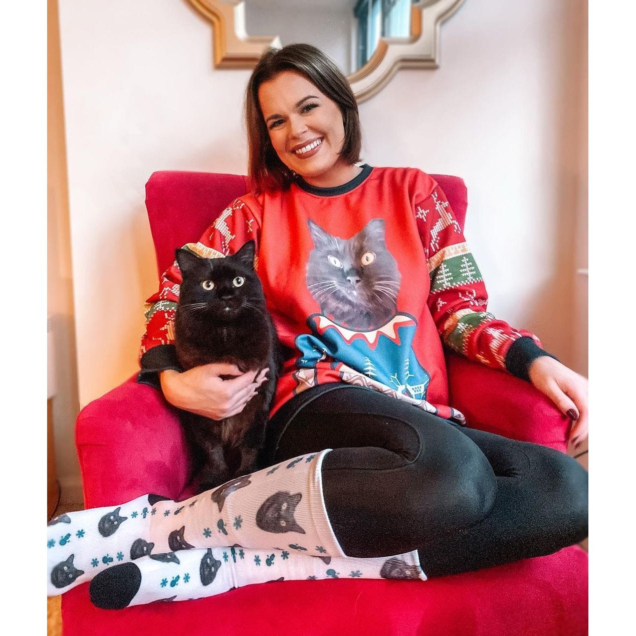 Christmas Sweater and Socks Bundle