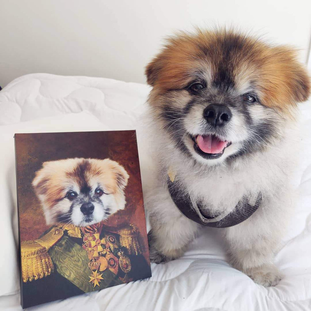 The Colonel - Custom Pet Canvas
