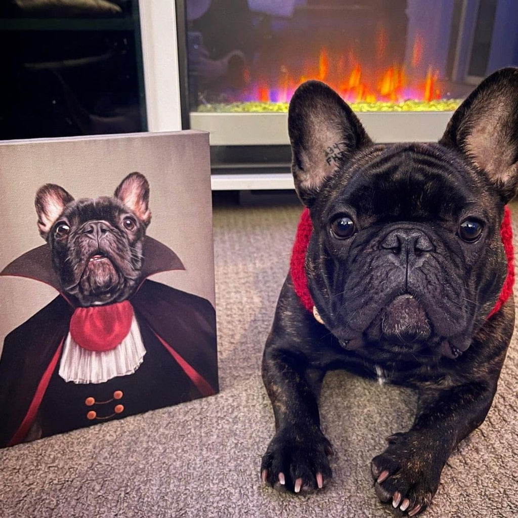 The Vampire - Custom Pet Canvas