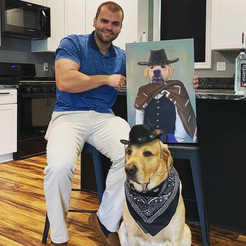 The Lone Ranger - Custom Pet Canvas